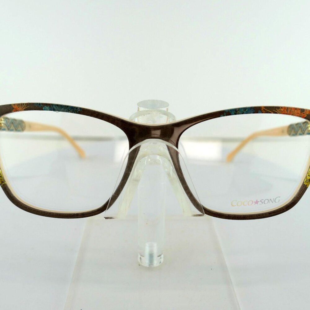 COCO SONG CV 230 (C:4) BEIGE  54-16-140 EYEGLASS FRAMES - Picture 2 of 9